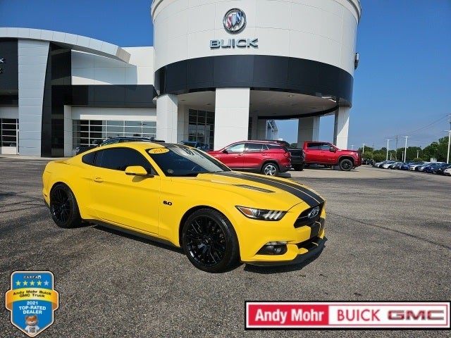 Used 2015 Ford Mustang GT with VIN 1FA6P8CF6F5305329 for sale in Fishers, IN