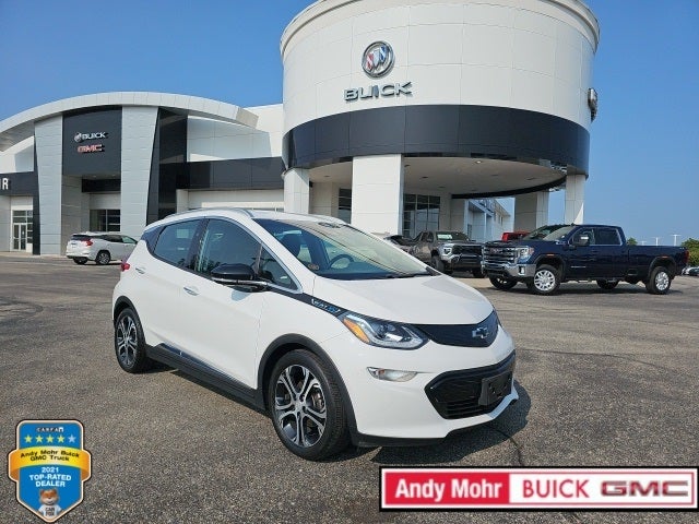Used 2021 Chevrolet Bolt EV Premier with VIN 1G1FZ6S03M4108975 for sale in Fishers, IN